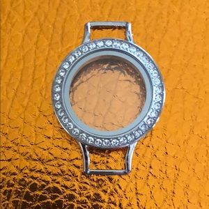 Origami Owl locket for wrap bracelets.